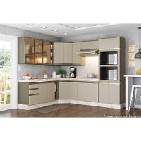 Gabinete de Cozinha Modulado Balcão c/ Porta Toalha Connect s/ Tampo Duna - Henn - 3