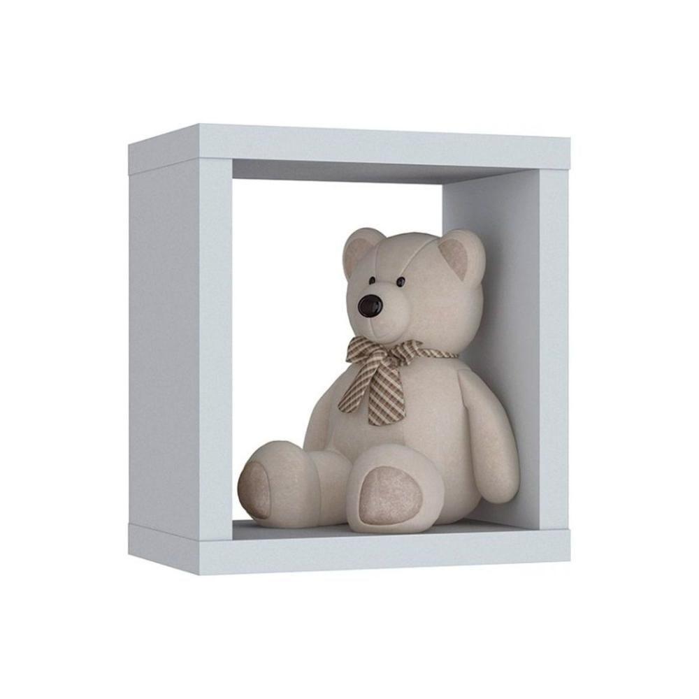 Cubo Quarto Solteiro Aquarela Branco - Henn - 1