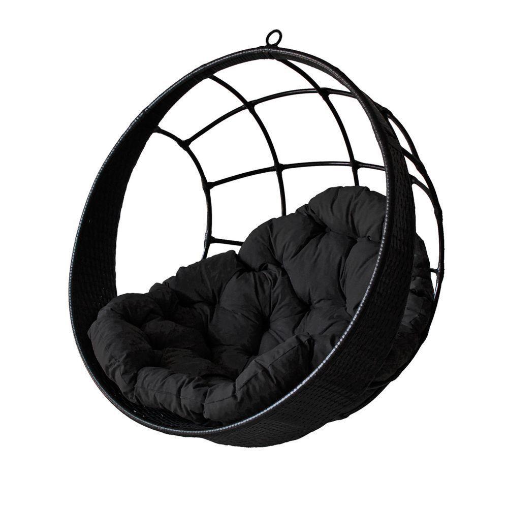 Balanço Suspenso Ninho Para Jardim Com Almofada Estilo E Conforto - 1