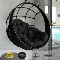 Balanço Suspenso Ninho Para Jardim Com Almofada Estilo E Conforto - 6