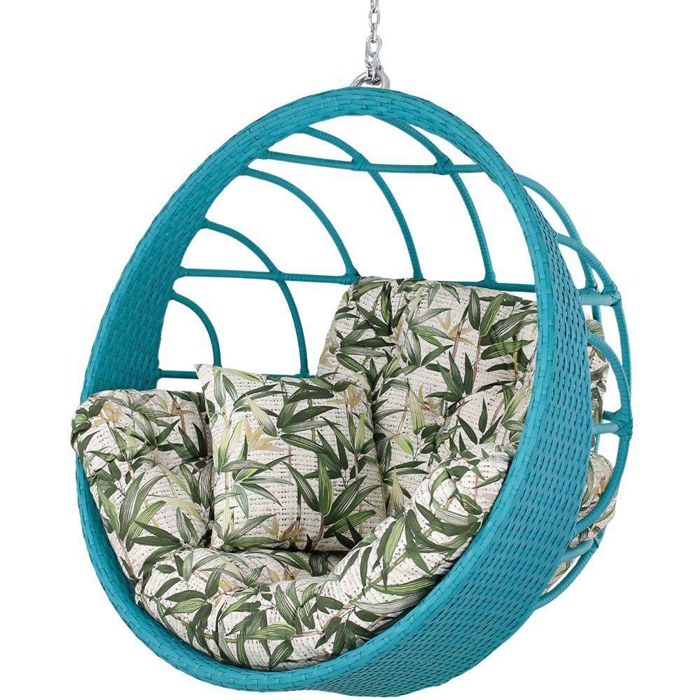 Balanço Ninho Suspenso Hungria Azul Turquia E Vinales Verde - 1