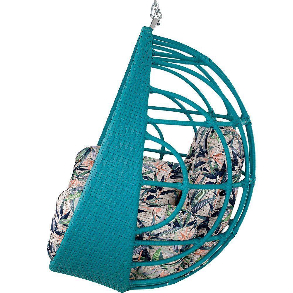 Balanço Ninho Suspenso Hungria Azul Turquia E Vinales Azul - 2