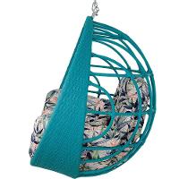 Balanço Ninho Suspenso Hungria Azul Turquia E Vinales Azul - 2