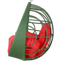 Balanço Ninho Suspenso Hungria Verde E Lisato Vermelho - 2