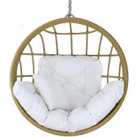 Balanço Ninho Suspenso Hungria Avelã E Courino Náutico Bco