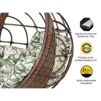 Balanço Ninho Suspenso Hungria Argila E Vinales Verde - 3