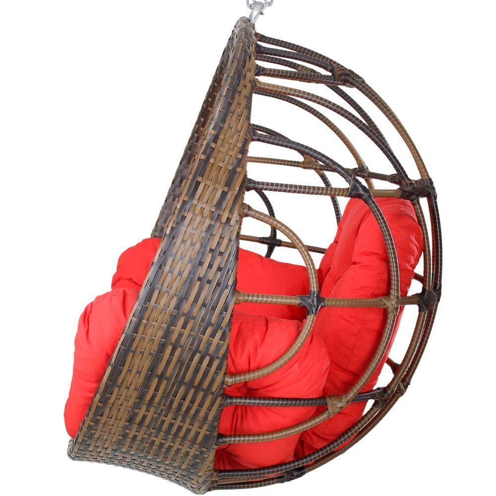 Balanço Ninho Suspenso Hungria Argila E Lisato Vermelho - 4