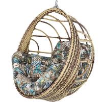 Balanço Ninho Suspenso Hungria Cappuccino E Maranta Bege - 2