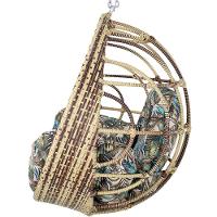 Balanço Ninho Suspenso Hungria Cappuccino E Maranta Bege - 4