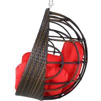Balanço Ninho Suspenso Hungria Pedra Ferro E Lisato Vermelho - 4
