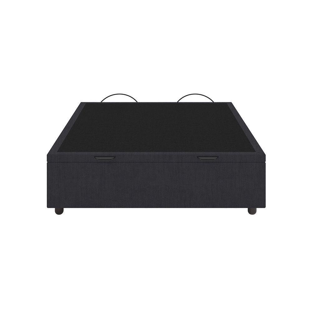 Base Cama Box Baú Viúva Veludo Skybox Preto - 4