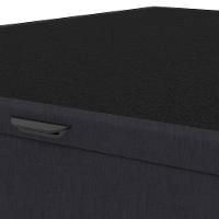 Base Cama Box Baú Viúva Veludo Skybox Preto - 5