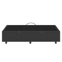 Base Cama Box Baú Solteiro Linho Skybox Preto - 2