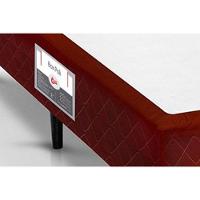 Cama Box Base Universal Solteiro Poli Tecido Wine (88x188x23) - Castor - 2