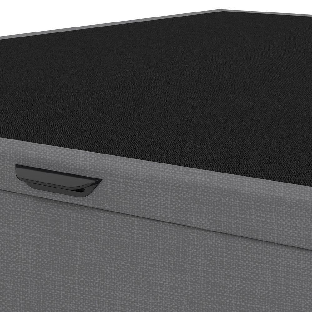 Base Cama Box Baú Casal Linho Skybox Cinza - 2