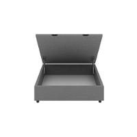 Base Cama Box Baú Casal Linho Skybox Cinza - 3