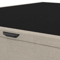 Base Cama Box Baú Casal Linho Skybox Bege - 6