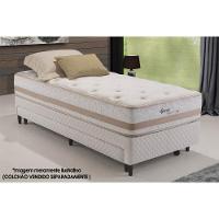 Cama Box Base c/Auxiliar Universal Solteiro MH1434 Bordado White (96x203x23) - Herval - 4