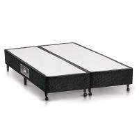 Cama Box Base Universal King Lux Chenille Black (193x203x23) - Castor - 1