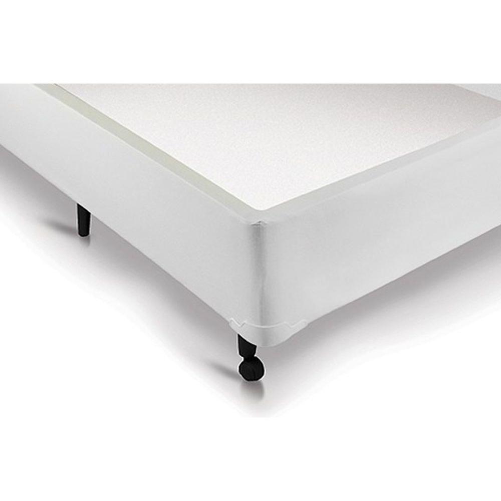Cama Box Baú Universal Solteiro Courano White New (78x188x30) - Castor - 4