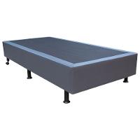 Base Cama Box Solteiro Corano Cinza - 1