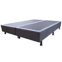 Base Cama Box Casal King Size Suede Cinza - 3