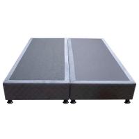 Base Cama Box Casal King Size Suede Cinza - 5