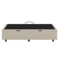 Base Cama Box Baú Solteiro Linho Skybox Bege - 3