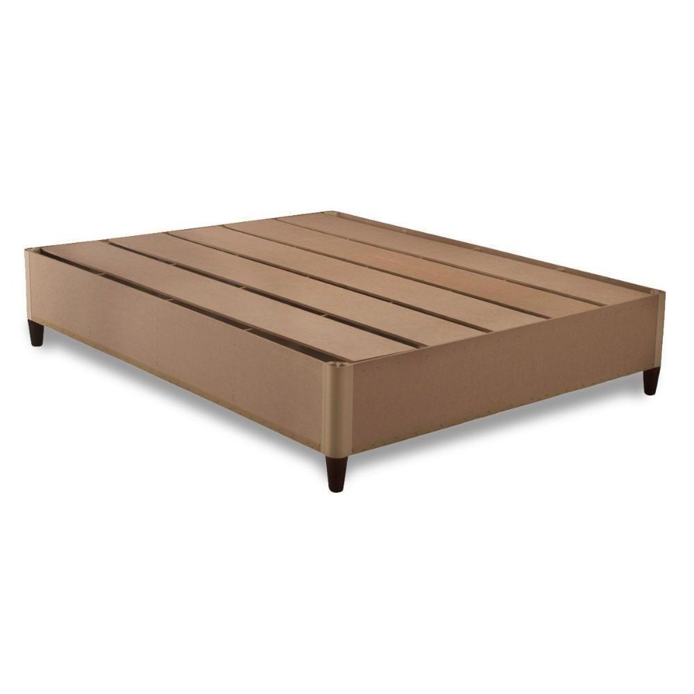Cama Box Base Universal Queen ClickBox Suede Clean (158x198x28) - Herval - 4