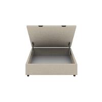 Base Cama Box Baú Viúva Linho Skybox Bege - 3