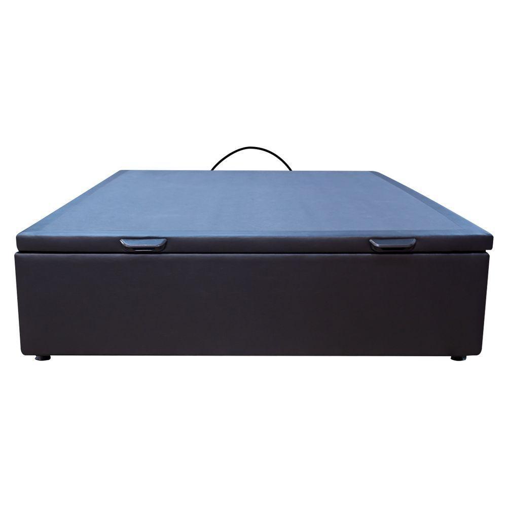 Base Cama Box Baú Viúva Corano Preto - 5
