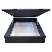 Base Cama Box Baú Viúva Corano Preto - 8