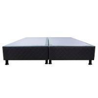 Base Cama Box Casal Queen Size Suede Preto - 7