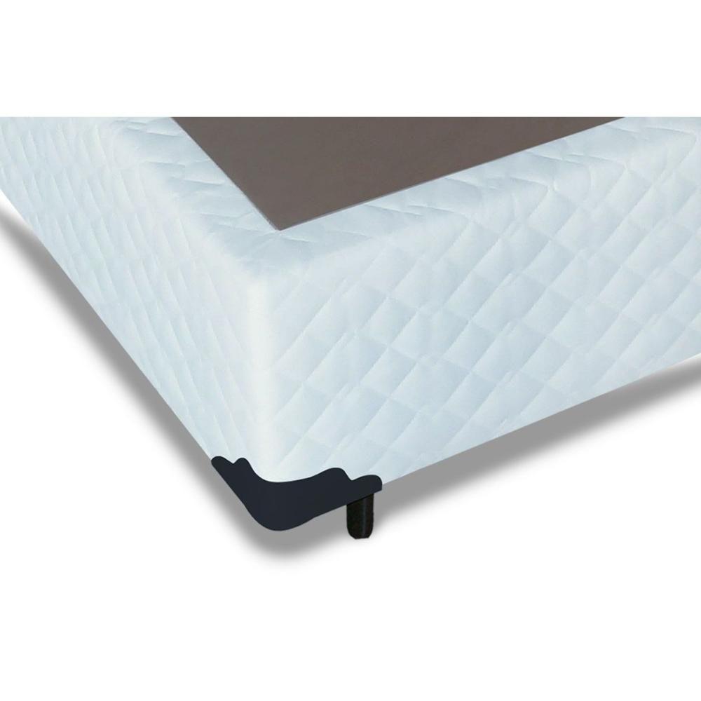 Cama Box Base Universal Solteiro Tecido White (88x188x25) - Probel - 2