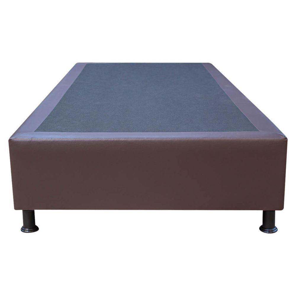 Base Cama Box Solteiro Corano Marrom - 4