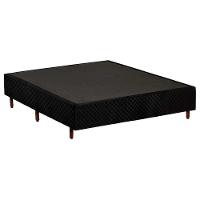 Cama Box Base Casal Universal Rústico Black (138x188x25) - Polar - 1