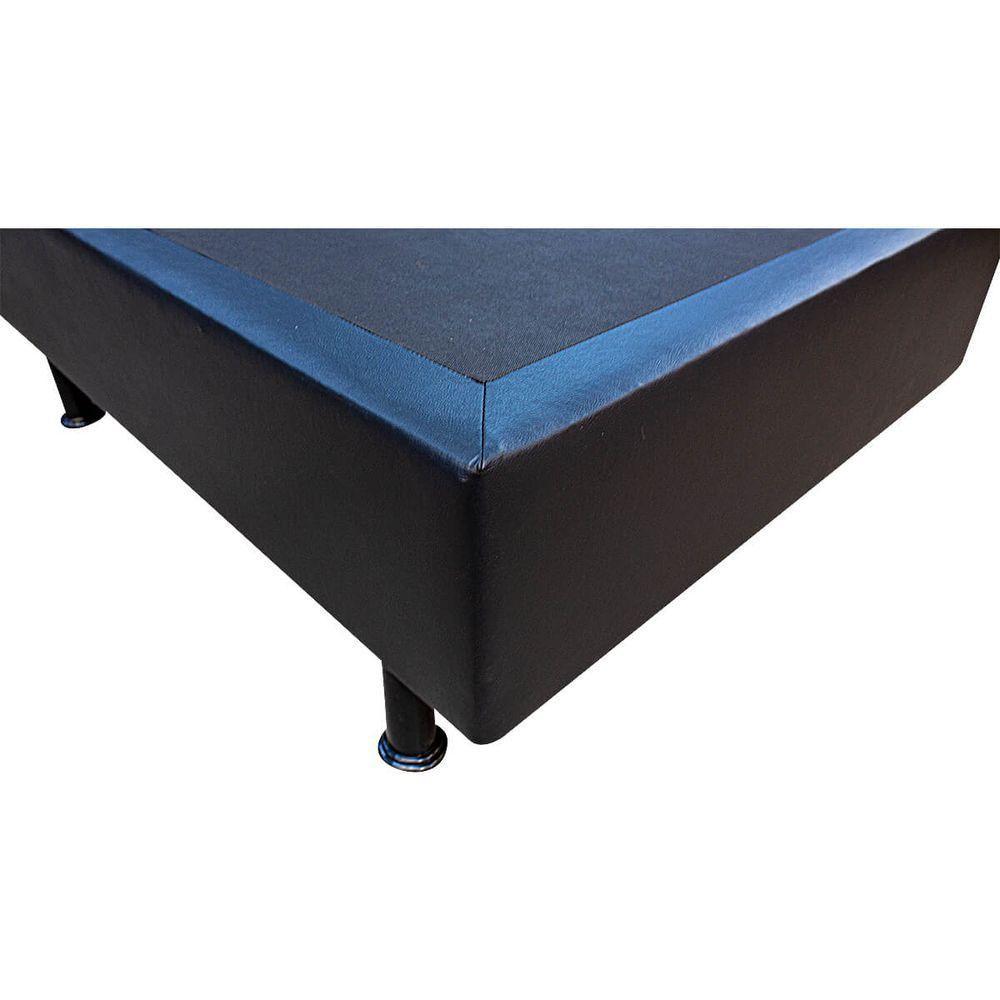 Base Cama Box Solteiro Corano Preto - 3