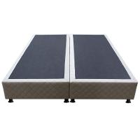 Base Cama Box Casal King Size Suede Bege - 5