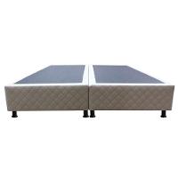Base Cama Box Casal King Size Suede Bege - 7