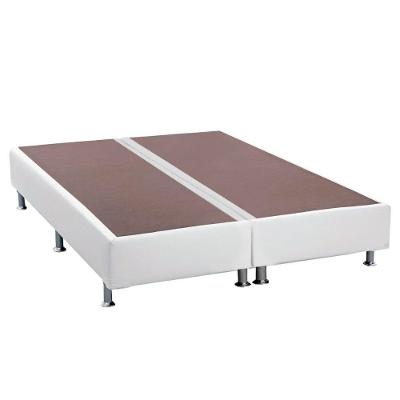 Cama Box Base Universal Queen Americana Courano White (158x198x23) - Ortobom