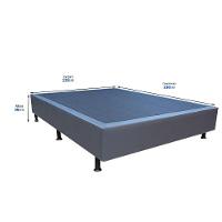 Base Cama Box Viúva Corano Cinza - 2