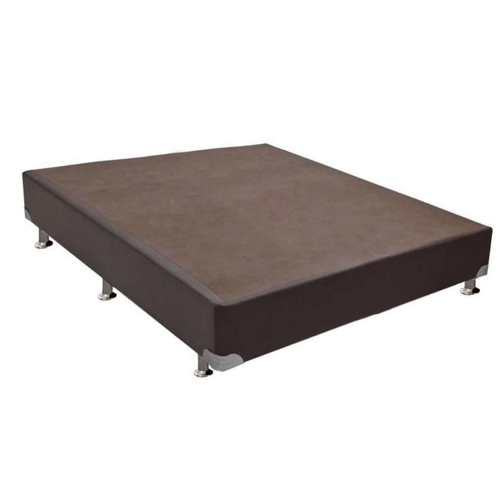 Cama Box Base Universal Viúva Courano Brown (128x188x30) - Ortobom - 1