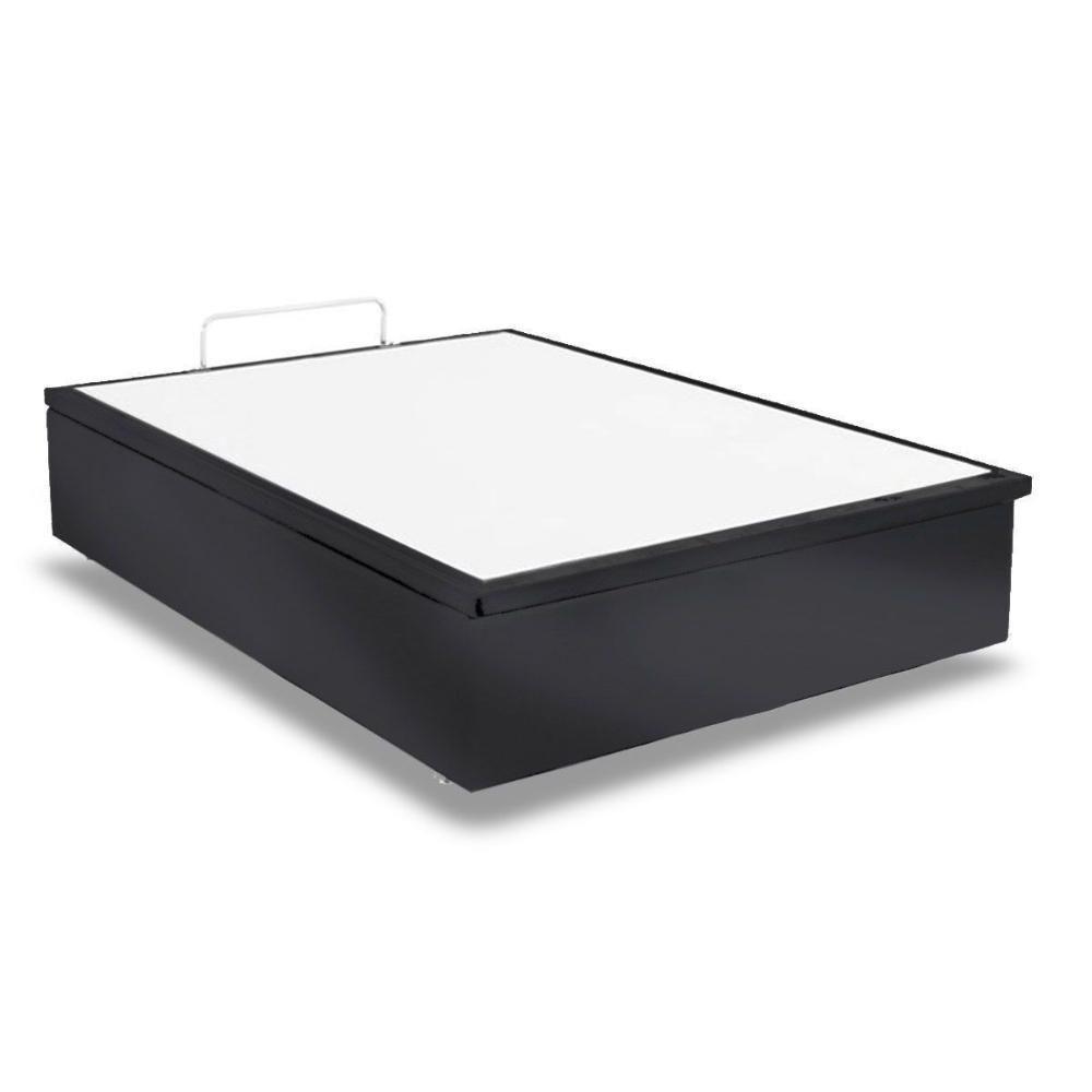 Cama Box Baú Universal Queen Suede Gray (158x198x35) - Ortobom - 5