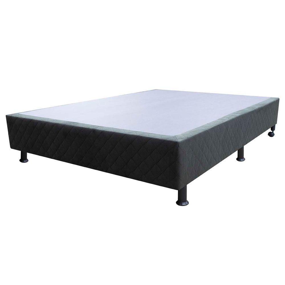 Base Cama Box Viúva Suede Preto - 3