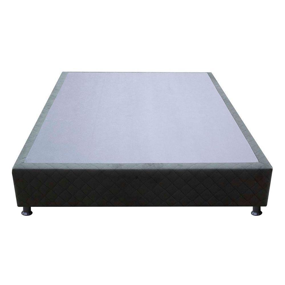 Base Cama Box Viúva Suede Preto - 5