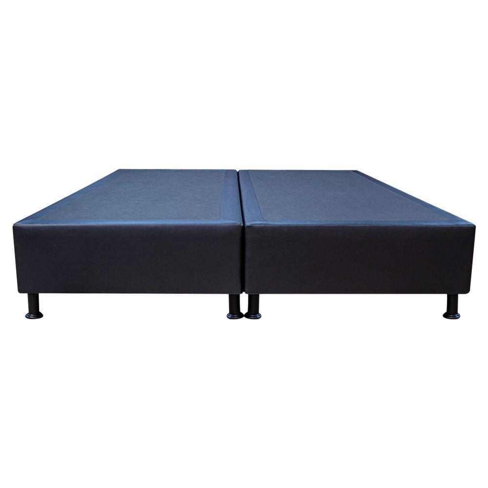 Base Cama Box Casal Queen Size Corano Preto - 6