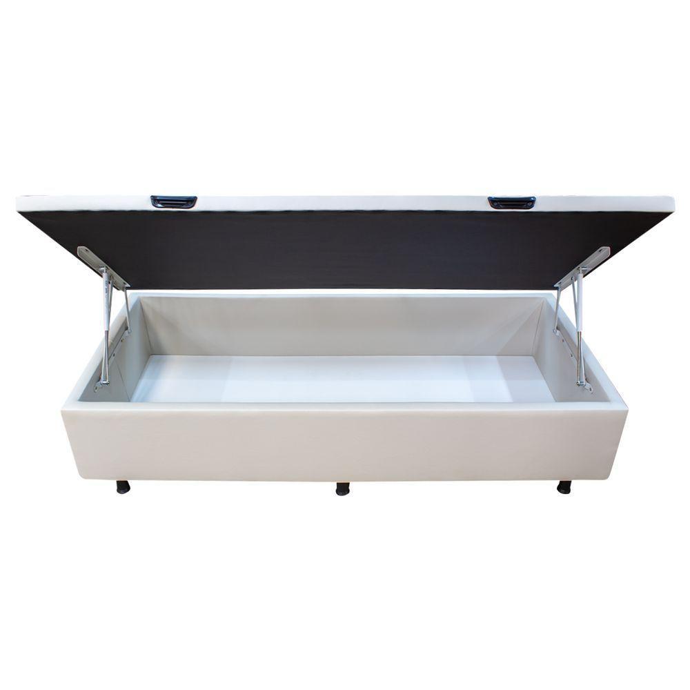 Base Cama Box Baú Solteiro Corano Bege - 4