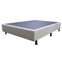 Base Cama Box Casal Suede Bege - 9