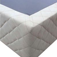 Base Cama Box Casal Suede Bege - 13