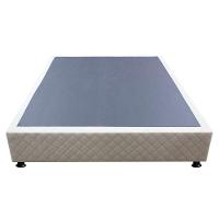 Base Cama Box Casal Suede Bege - 17